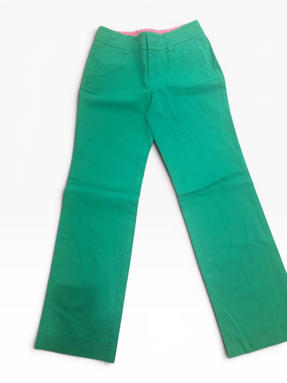 Vintage Lilly Pulitzer Green Straight-Leg Golf Pants